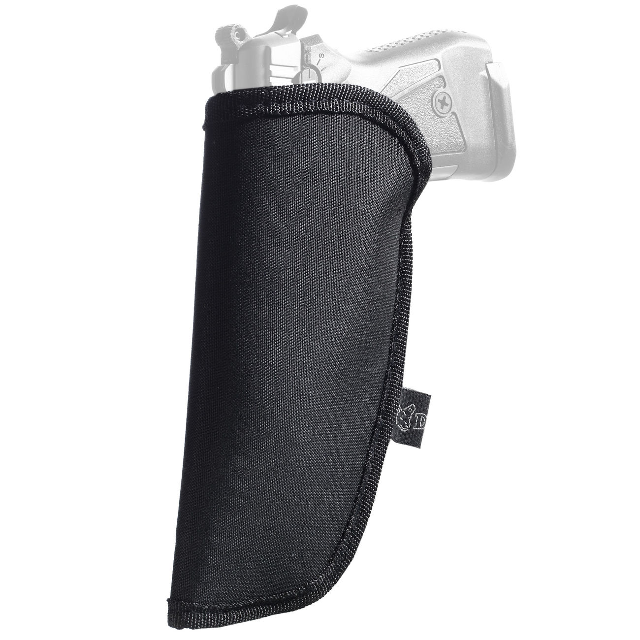 Dingo Grtelholster Cordura fr groe Pistolen Linkshnder schwarz