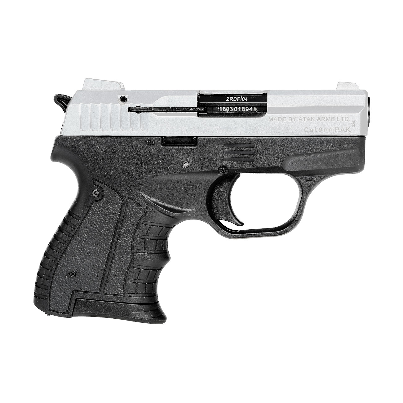 Zoraki 906 Schreckschusspistole 9 mm P.A.K. matt chrom Bild 2