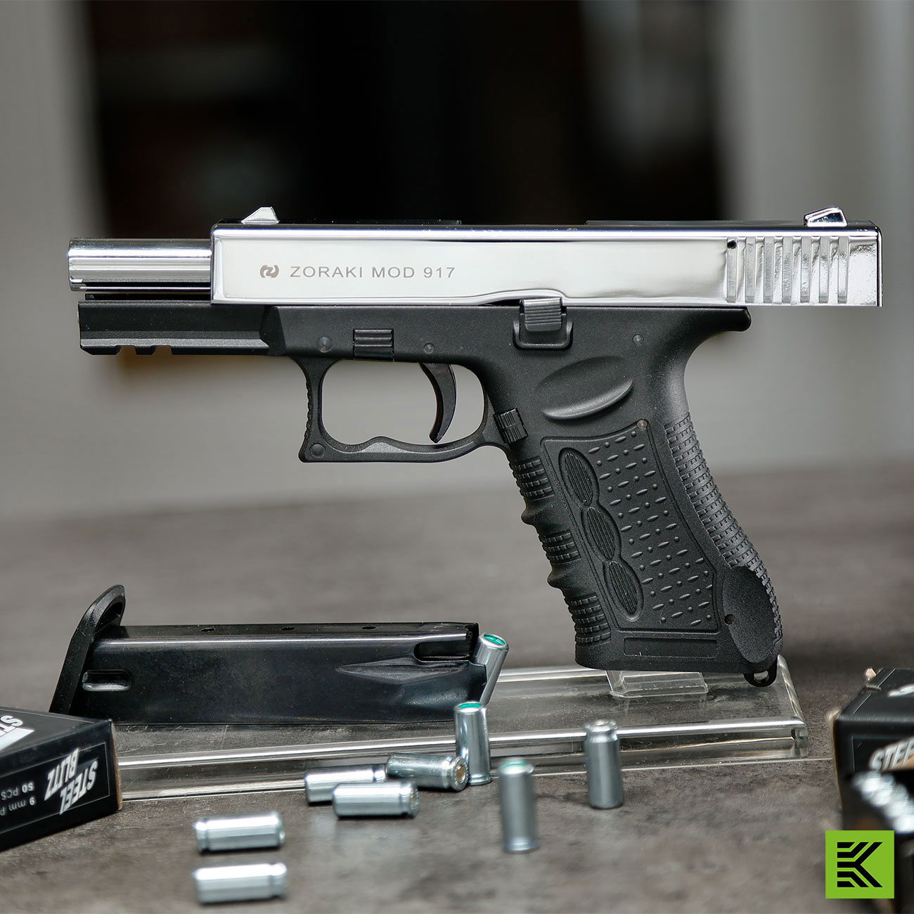 Zoraki 917 Schreckschusspistole 9mm P.A.K. chrom Bild 1