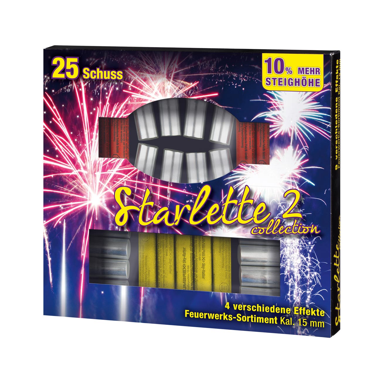 Starlette Collection II 25-teilig Signaleffekte fr Schreckschusswaffen Bild 1