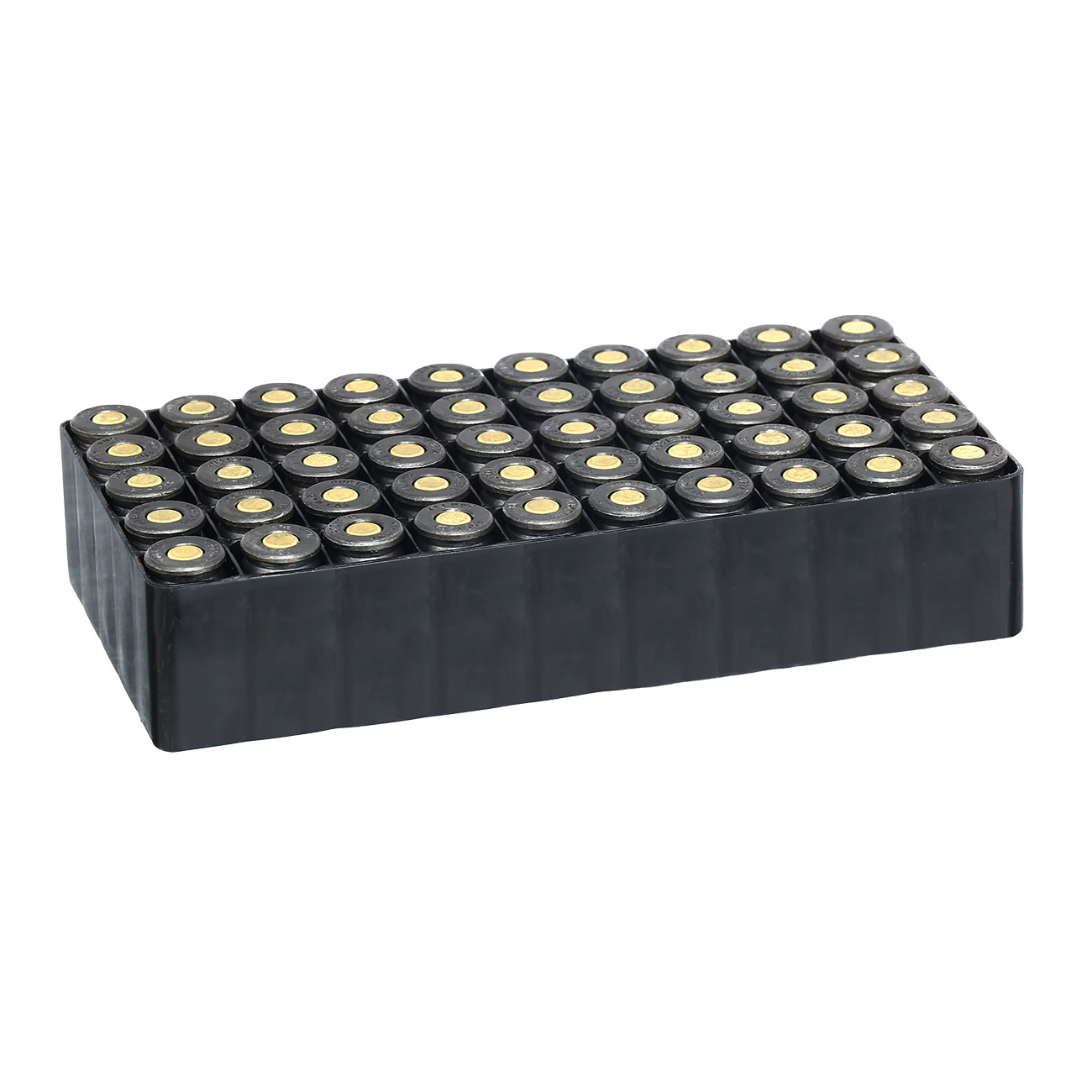 Pobjeda Black Blitz Knallpatronen 9mm P.A.K. schwarze Messinghlse 50 Schuss Bild 1