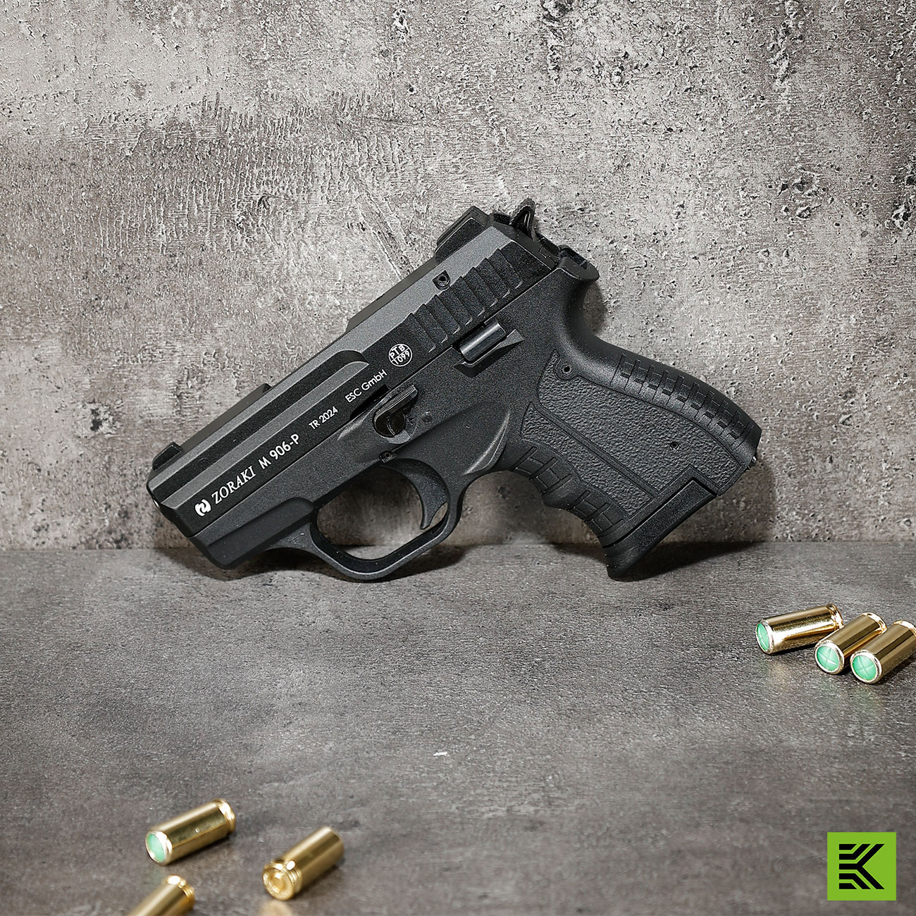 Zoraki Schreckschusspistole 906 Kal. 9mm P.A.K. brniert inkl. 50 Schuss Pobjeda Steel Blitz Bild 1