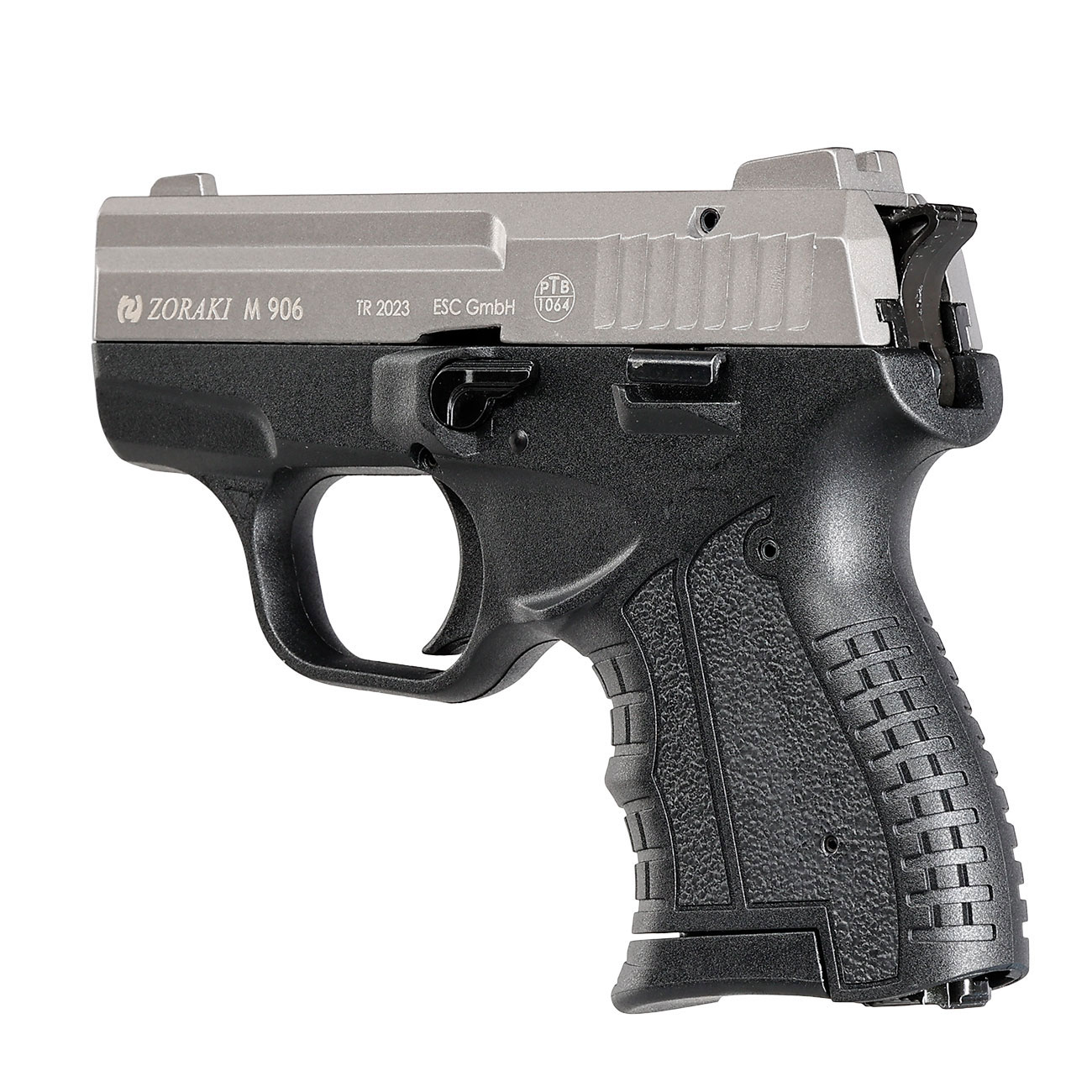 Zoraki 906 Schreckschusspistole 9mm P.A.K. titan + 50 Schuss Pobjeda Black Blitz Platzpatronen Bild 7