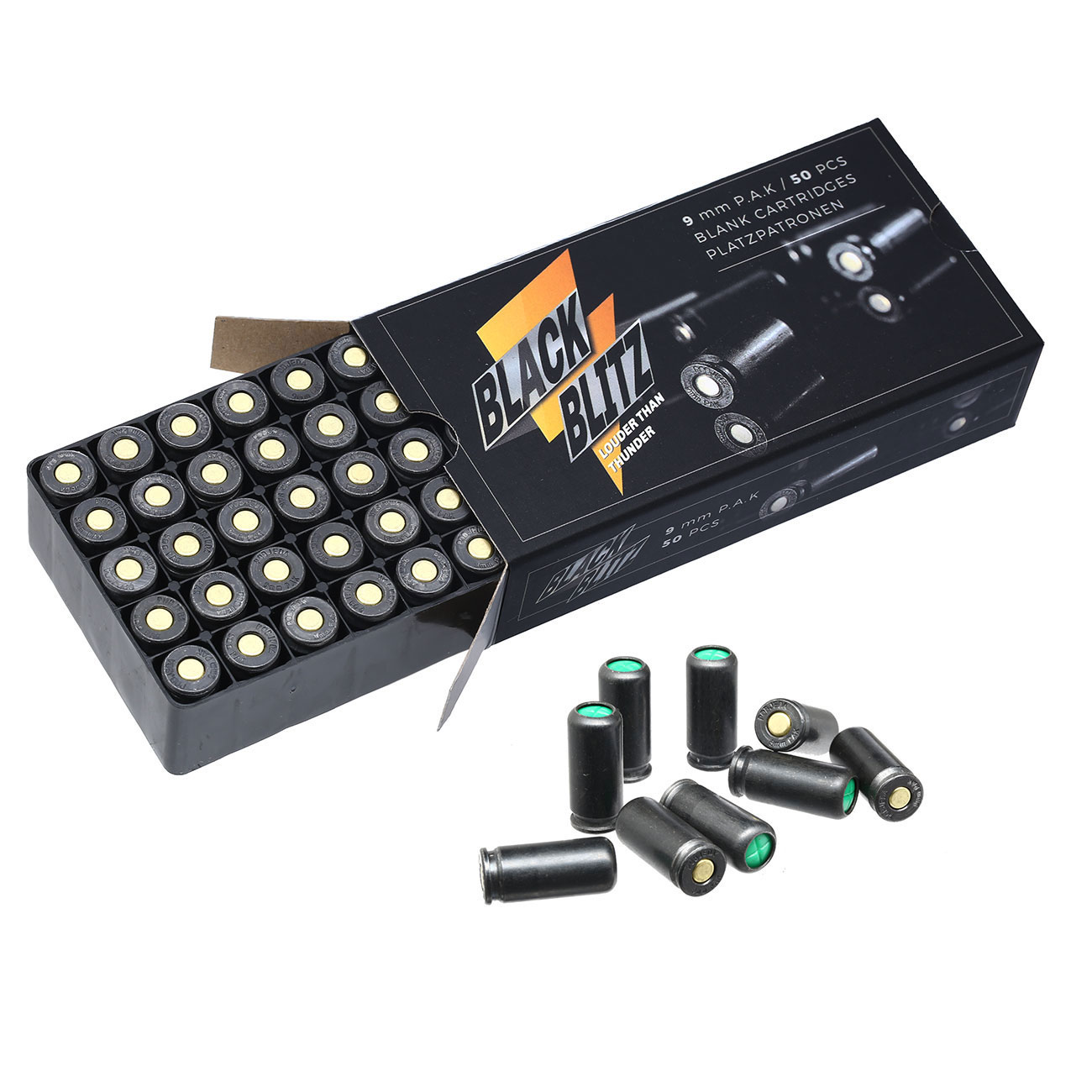 Zoraki 918 Schreckschusspistole 9mm P.A.K. titan - Set inkl. 50 Black Blitz Platzpatronen Bild 4