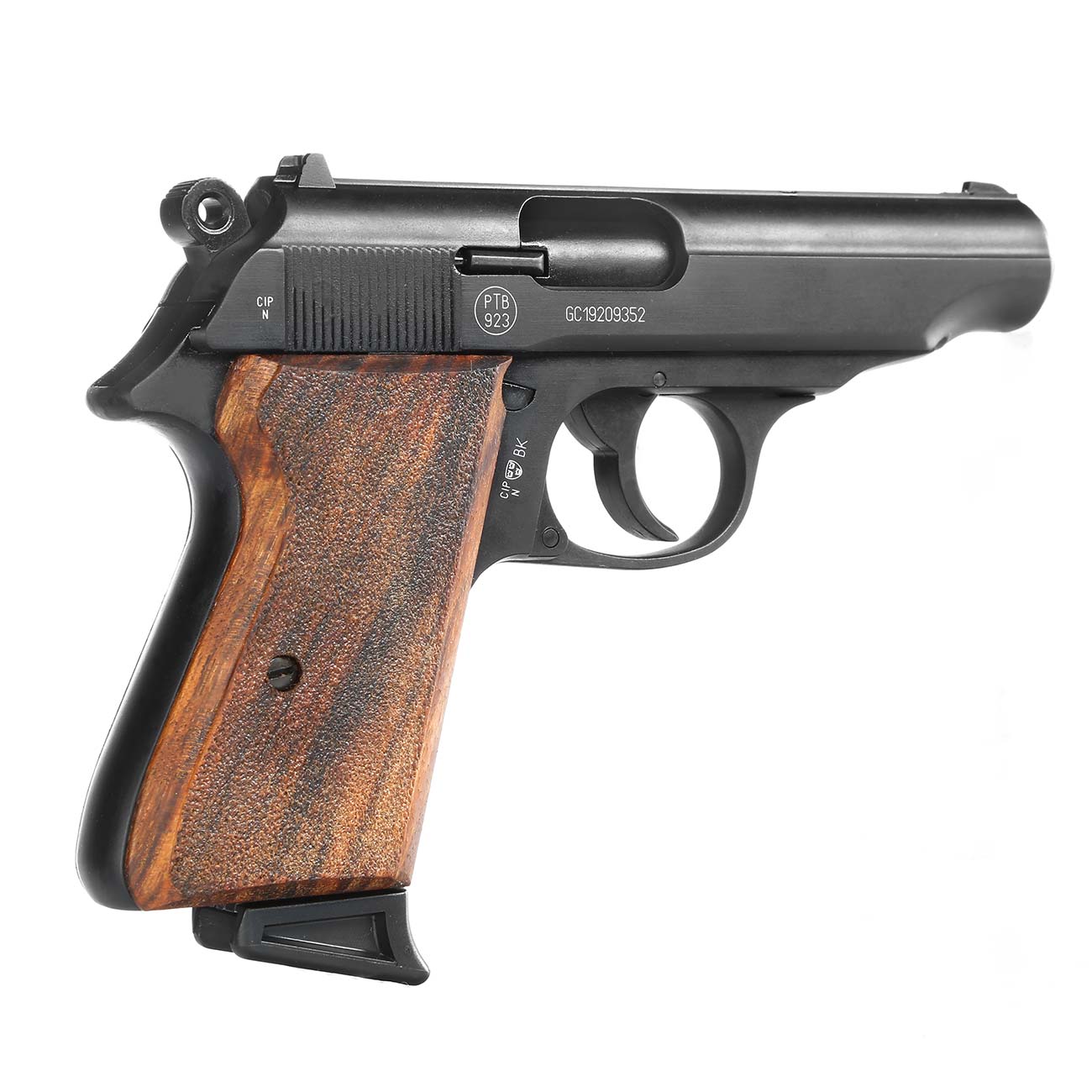 Walther PP Schreckschuss Pistole Kal. 9mm P.A.K. brüniert mit ...