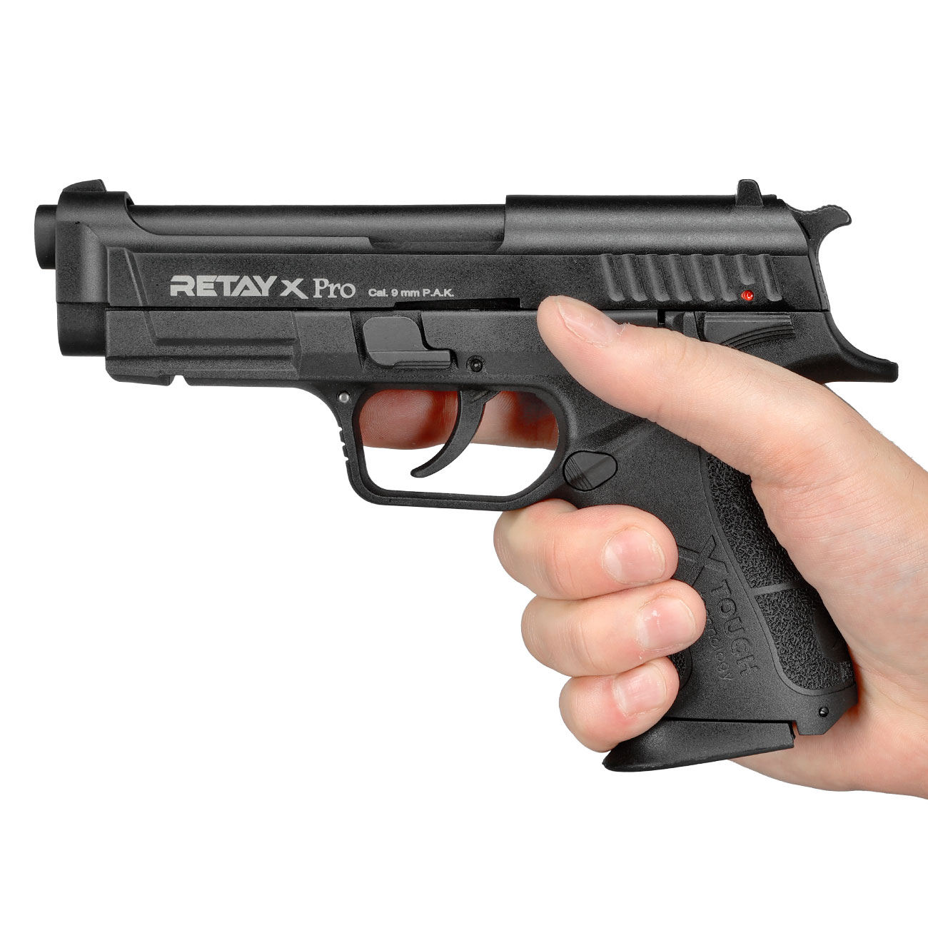 Retay X Pro Schreckschuss Pistole 9mm P.A.K. brniert Bild 5