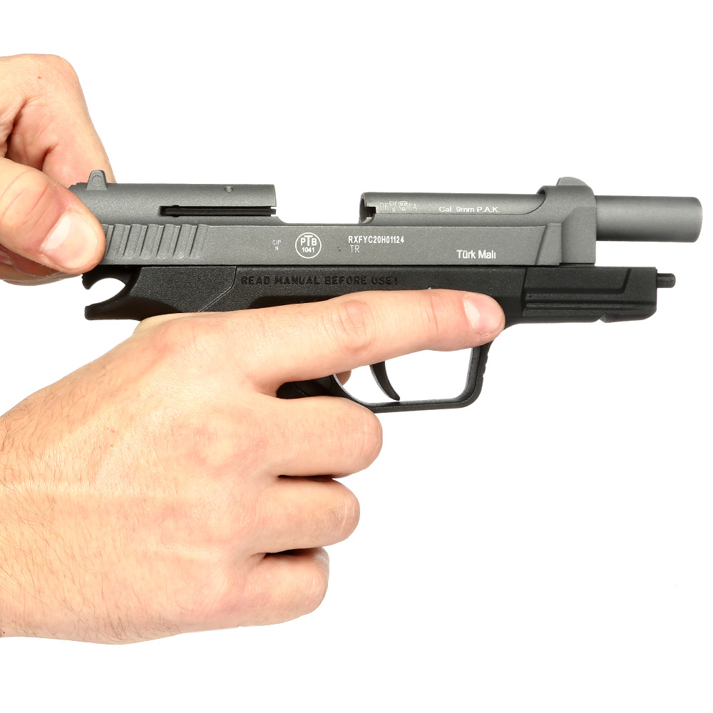 Retay X Pro Schreckschuss Pistole 9mm P.A.K. titan Bild 1
