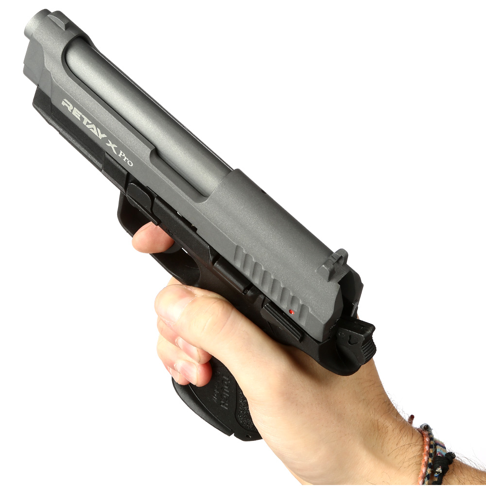 Retay X Pro Schreckschuss Pistole 9mm P.A.K. titan Bild 1