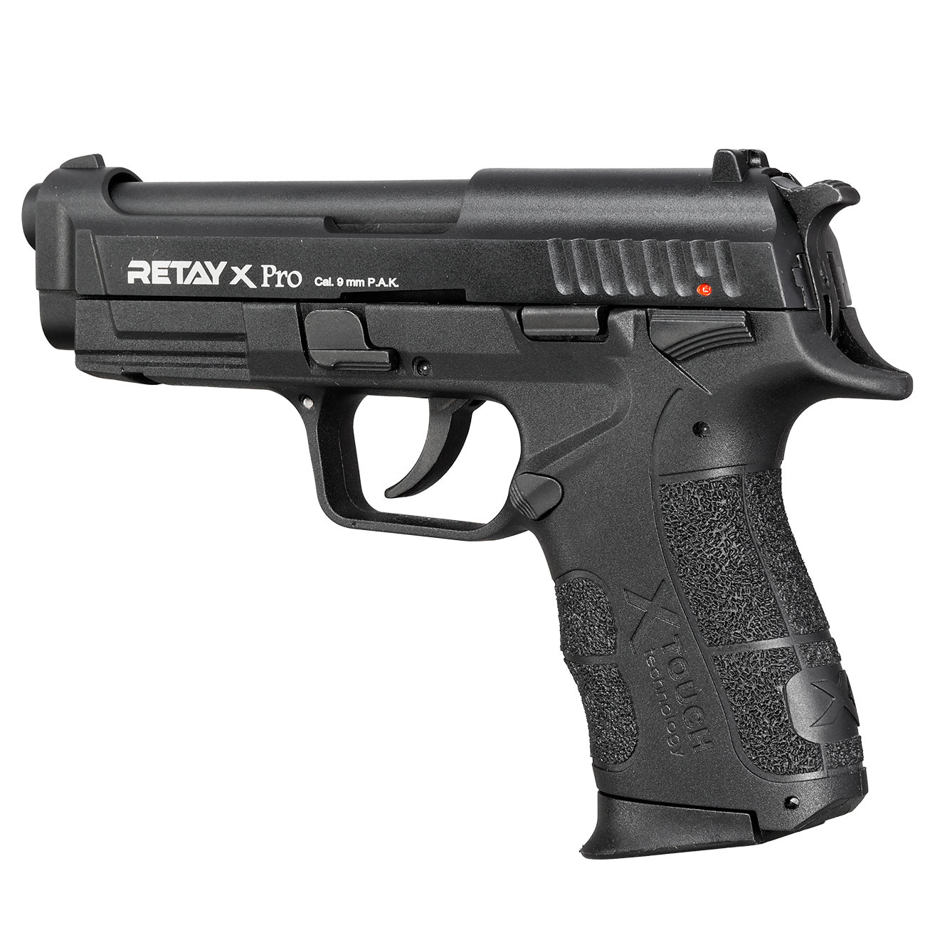 Retay X Pro Schreckschuss Pistole 9mm P.A.K. brniert inkl. 2x 50 Platzpatronen Bild 7