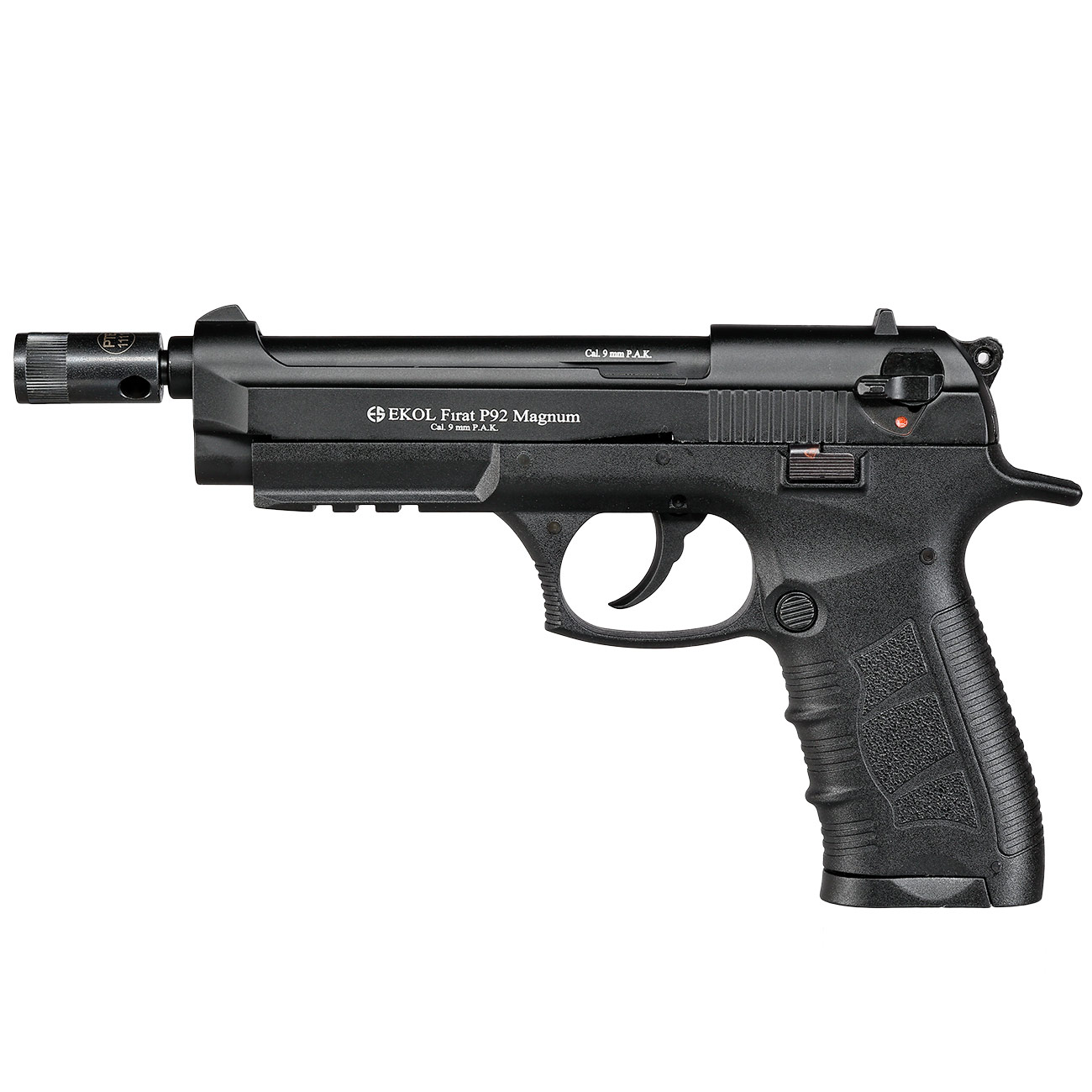 Ekol P92 Magnum Schreckschusspistole 9mm P.A.K. brniert Bild 10