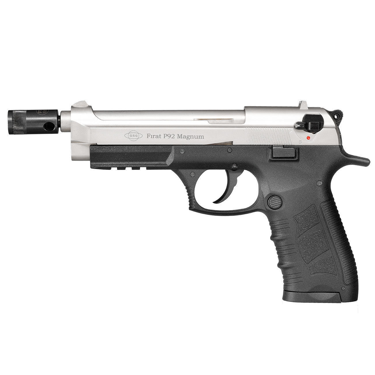 Ekol P92 Magnum Schreckschusspistole 9mm P.A.K. nickel Bild 10