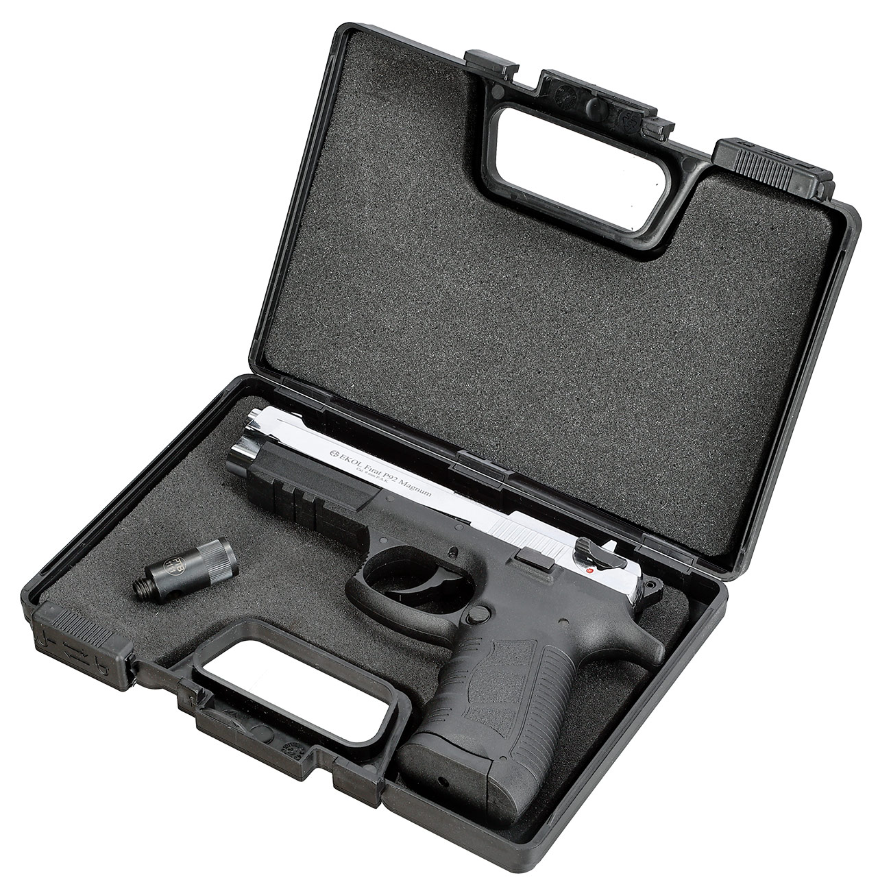 Ekol P92 Magnum Schreckschusspistole 9mm P.A.K. chrom Bild 4