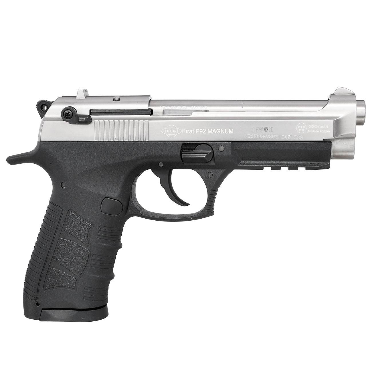 Ekol P92 Magnum Schreckschusspistole 9mm P.A.K. titan Bild 3