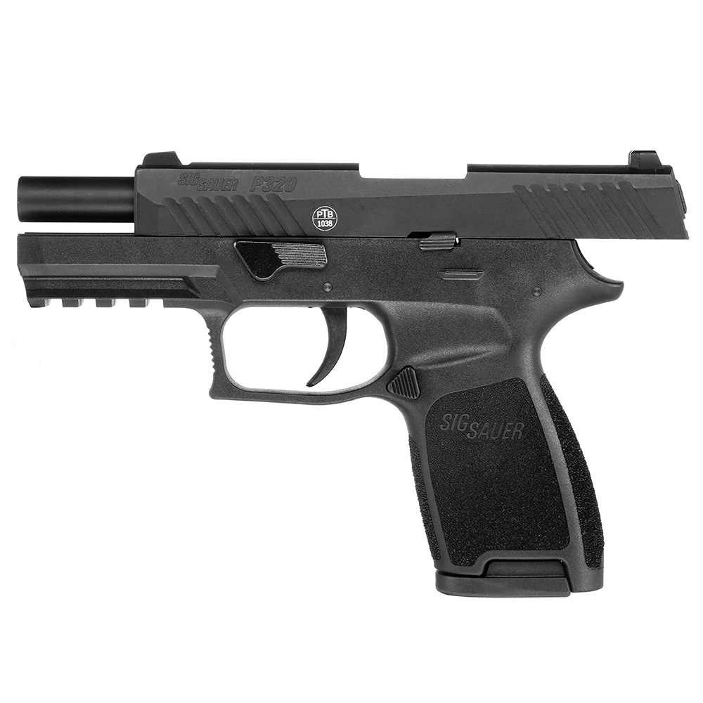 Sig Sauer P320 Schreckschuss Pistole 9mm P.A.K. brniert inkl. Waffenkoffer Bild 10