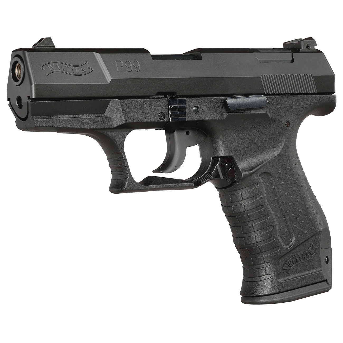 Walther P99 SV Schreckschuss Pistole 9 mm P.A.K. brniert mit Stahlverschluss Bild 2