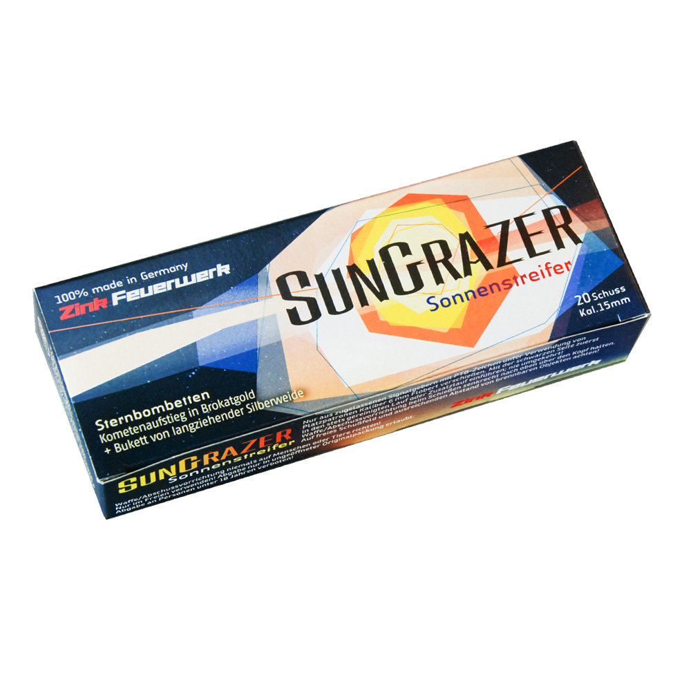 Zink Feuerwerk SunGrazer 20 Schuss Signaleffekte fr Schreckschusswaffen Bild 1