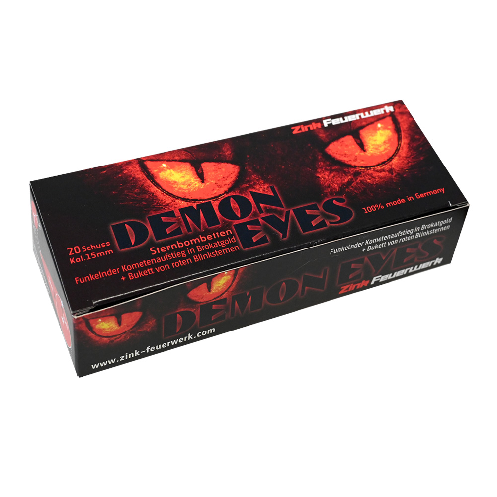 Zink Feuerwerk Demon Eyes 20 Schuss Signaleffekte fr Schreckschusswaffen Bild 1