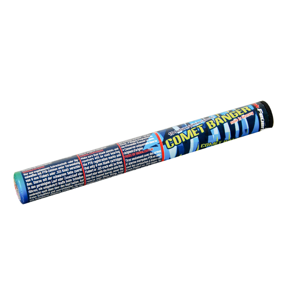 Zink Feuerwerk Comet Banger 10 Schuss Signalsterne fr Schreckschusswaffen Bild 1