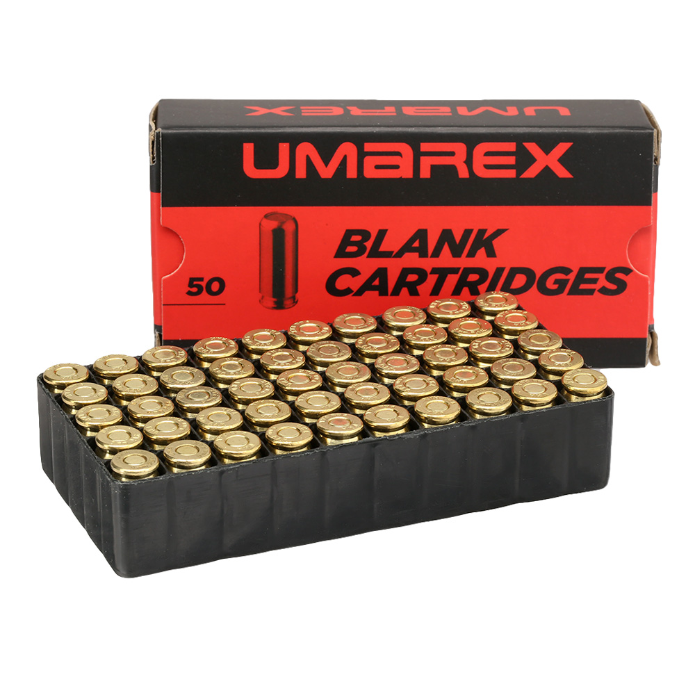 Umarex Knallpatronen Messinghlse 9mm P.A.K. 50 Stck