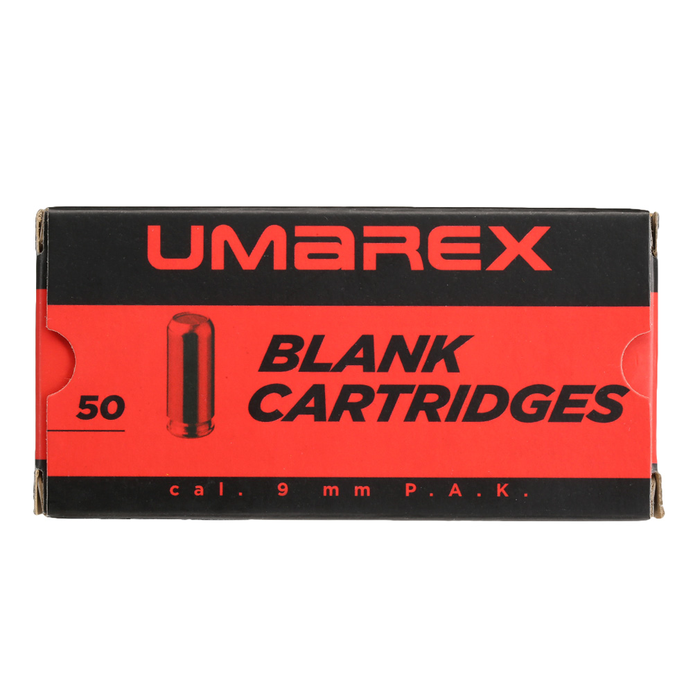 Umarex Knallpatronen Messinghlse 9mm P.A.K. 50 Stck Bild 1