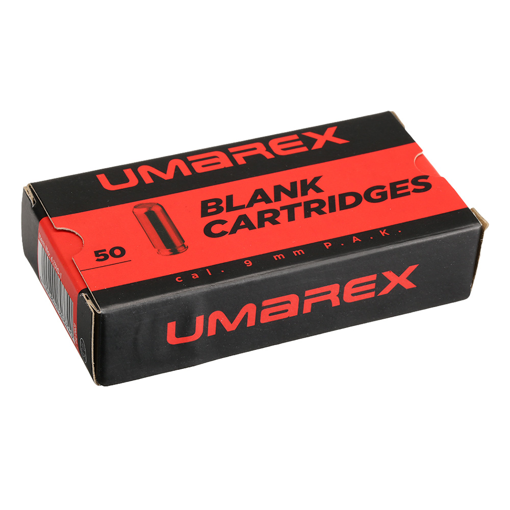 Umarex Knallpatronen Messinghlse 9mm P.A.K. 50 Stck Bild 1