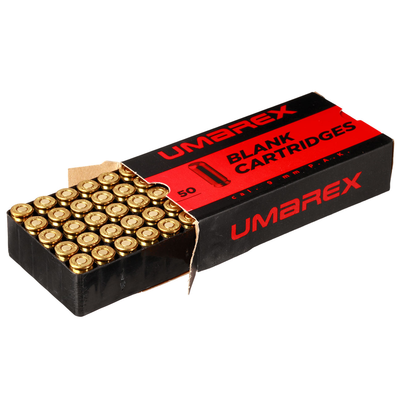 Umarex Knallpatronen Messinghlse 9mm P.A.K. 50 Stck Bild 3