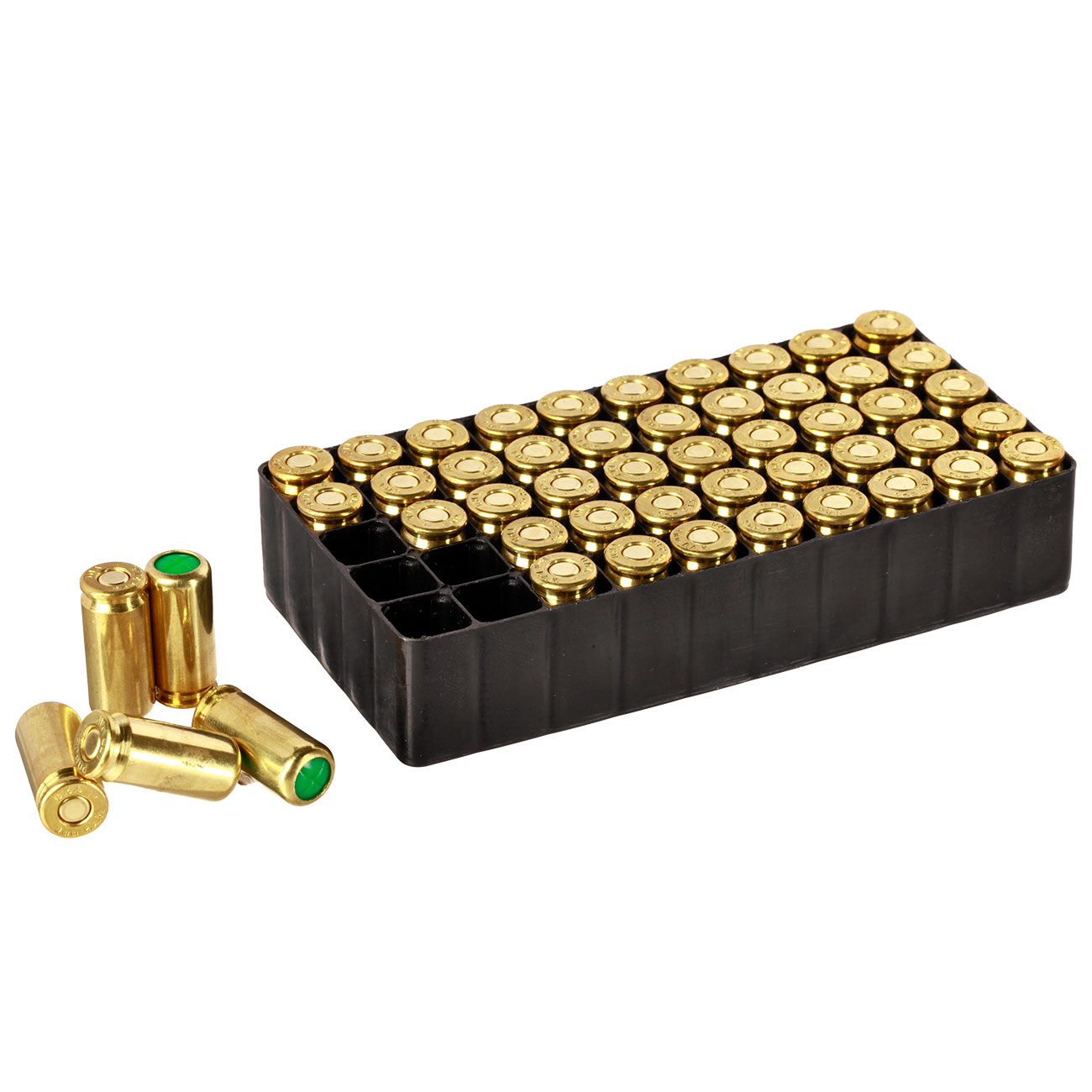 Umarex Knallpatronen Messinghlse 9mm P.A.K. 50 Stck Bild 6