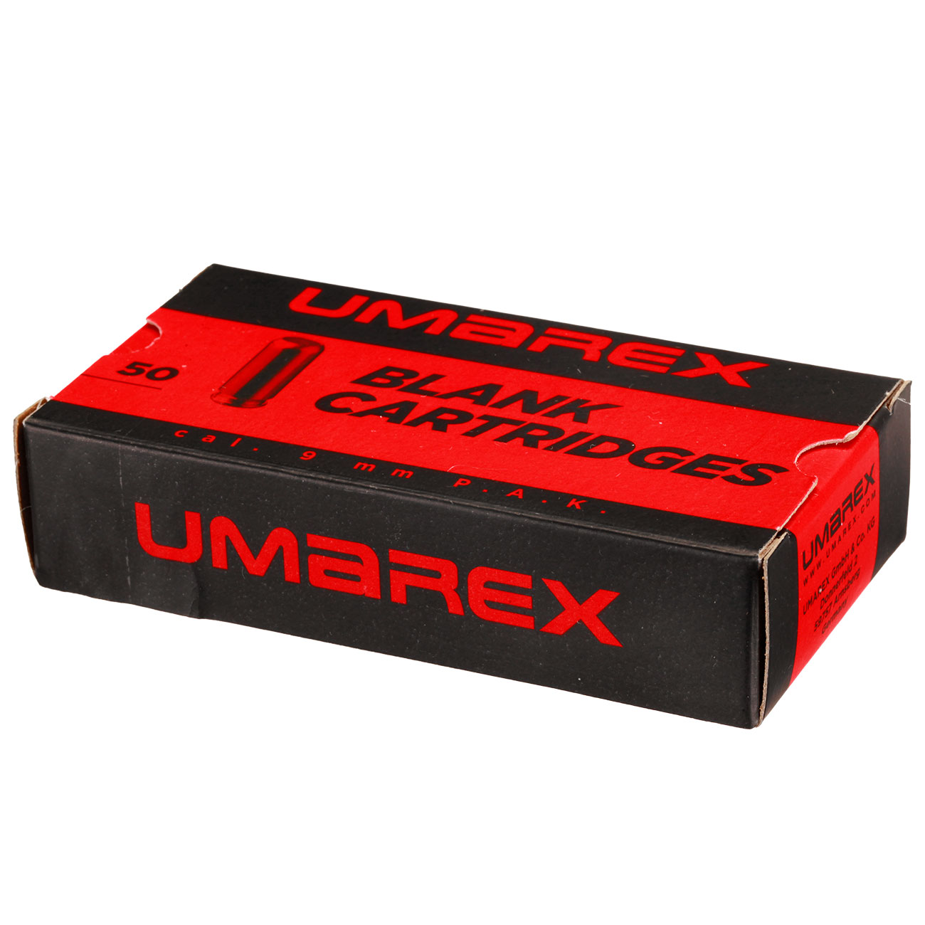 Umarex Knallpatronen Messinghlse 9mm P.A.K. 50 Stck Bild 8