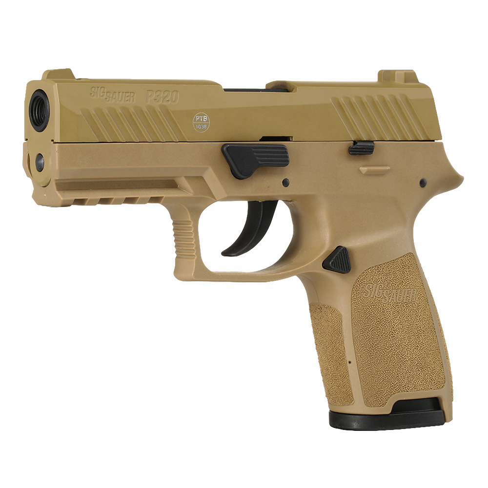 Sig Sauer P320 Schreckschuss Pistole 9mm P.A.K. dark earth inkl. Coptex Gürtelholster kaufen Sig Sauer P320 Schreckschuss Pistole 9mm P.A.K. dark earth inkl. Coptex Gürtelholster kaufen