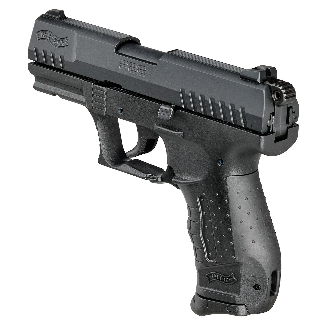 Walther P22 Ready Schreckschuss Pistole 9mm P.A.K. brniert Bild 1