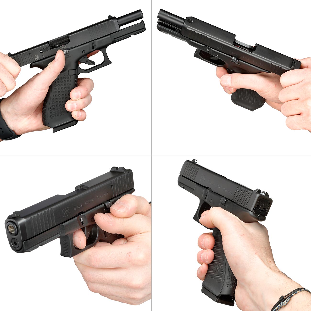 Glock 17 Gen5 SV Schreckschuss Pistole 9mm P.A.K. brniert streng limitiert inkl. Glock Koffer und Wechsel-Griffrcken Bild 11