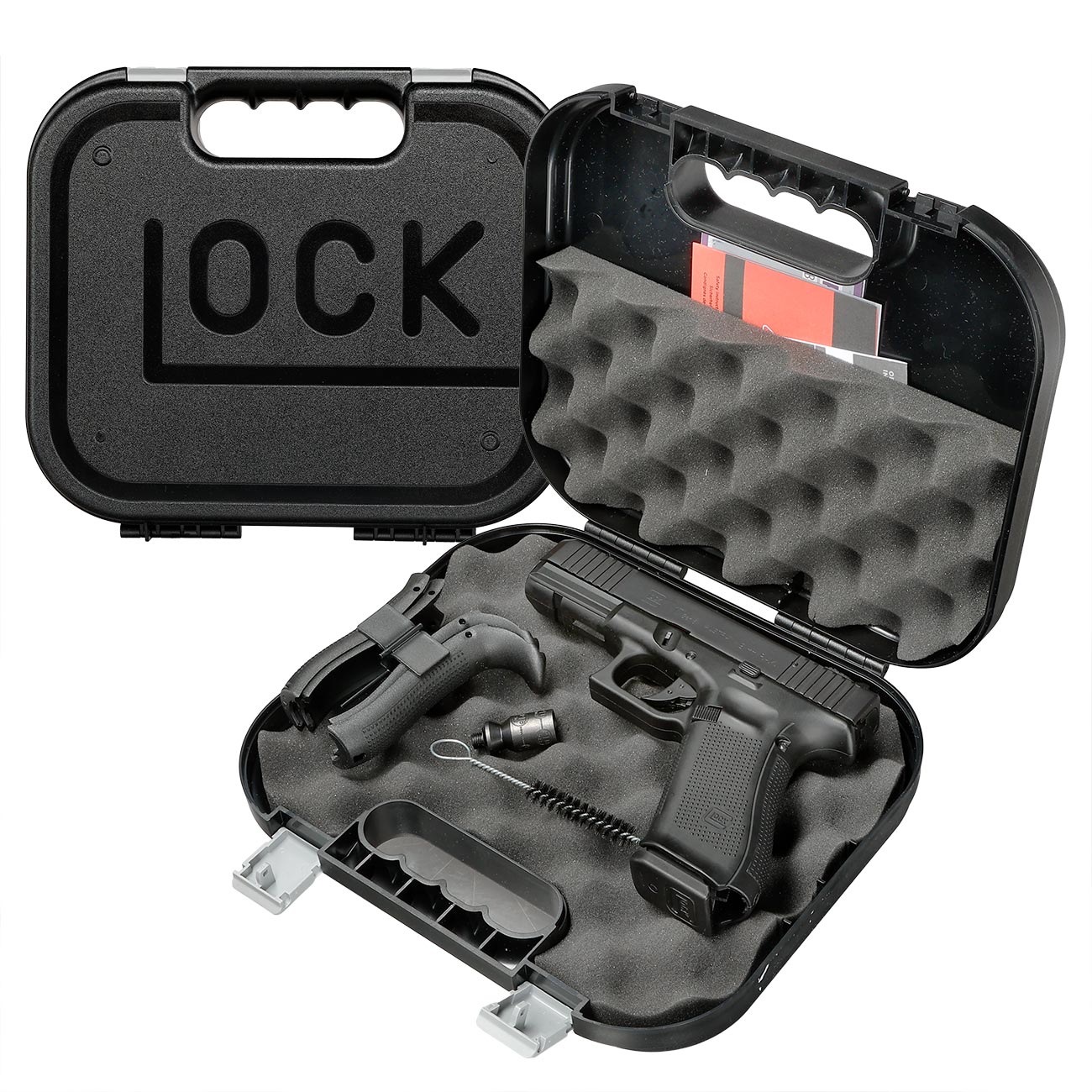 Glock 17 Gen5 SV Schreckschuss Pistole 9mm P.A.K. brniert streng limitiert inkl. Glock Koffer und Wechsel-Griffrcken Bild 4