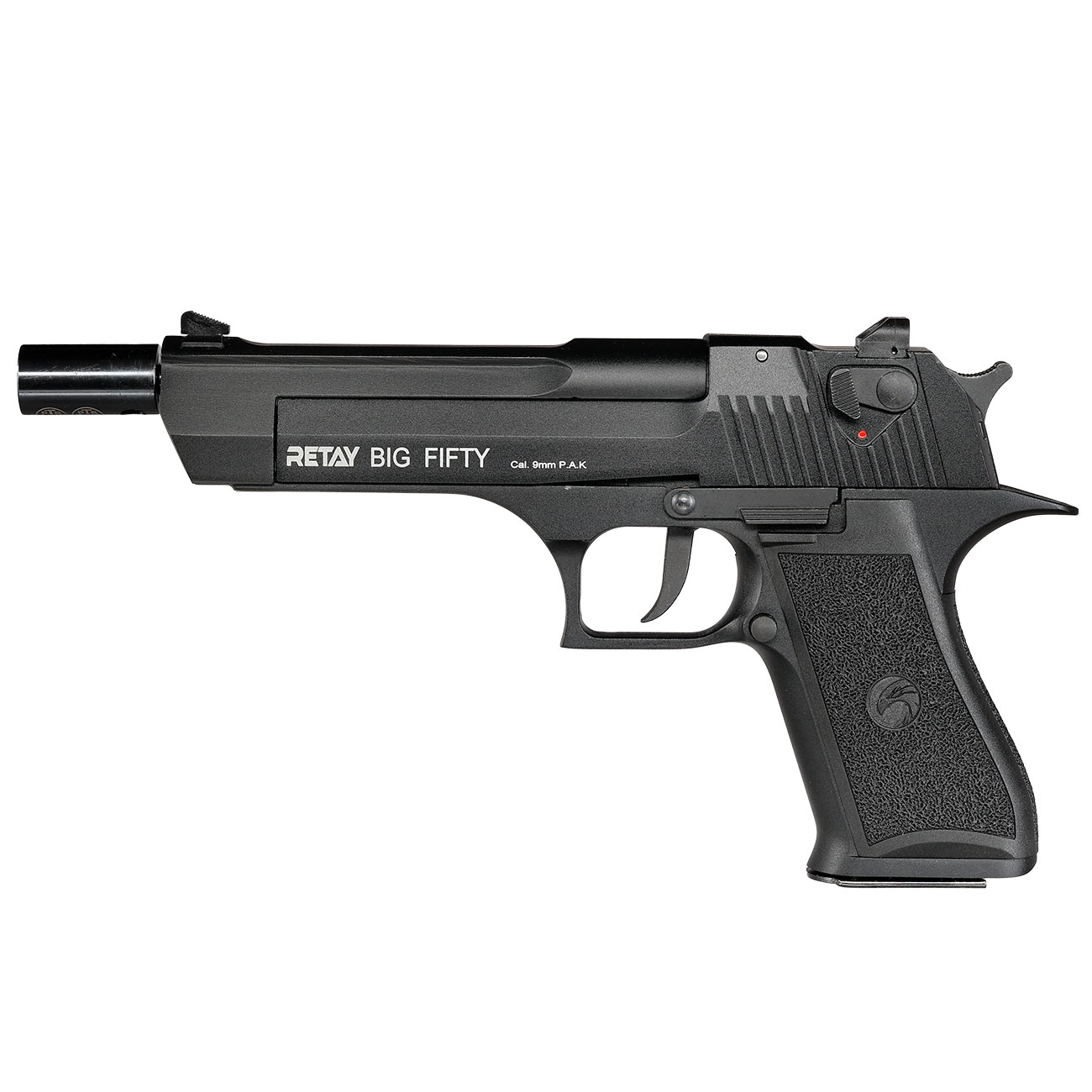 Retay Big Fifty Schreckschusspistole 9mm P.A.K. brniert Bild 10