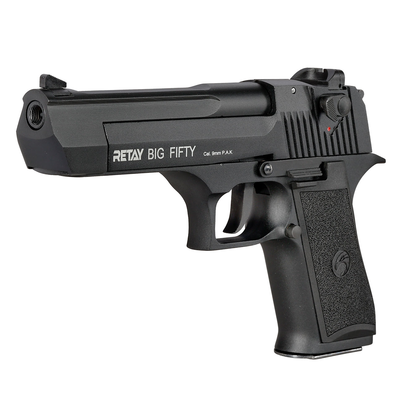 Retay Big Fifty Schreckschusspistole 9mm P.A.K. brniert Bild 2