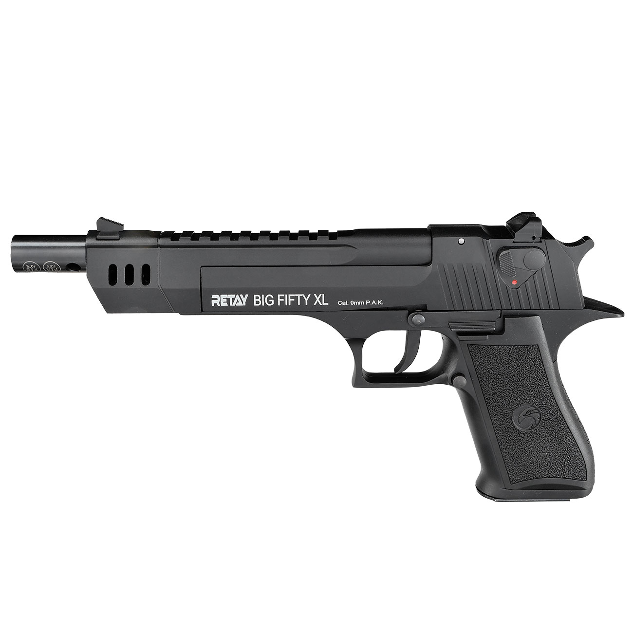 Retay Big Fifty XL Schreckschusspistole 9mm P.A.K. brniert Bild 10