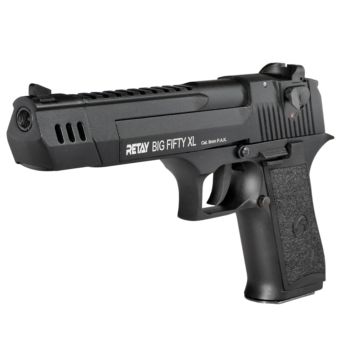Retay Big Fifty XL Schreckschusspistole 9mm P.A.K. brniert Bild 2