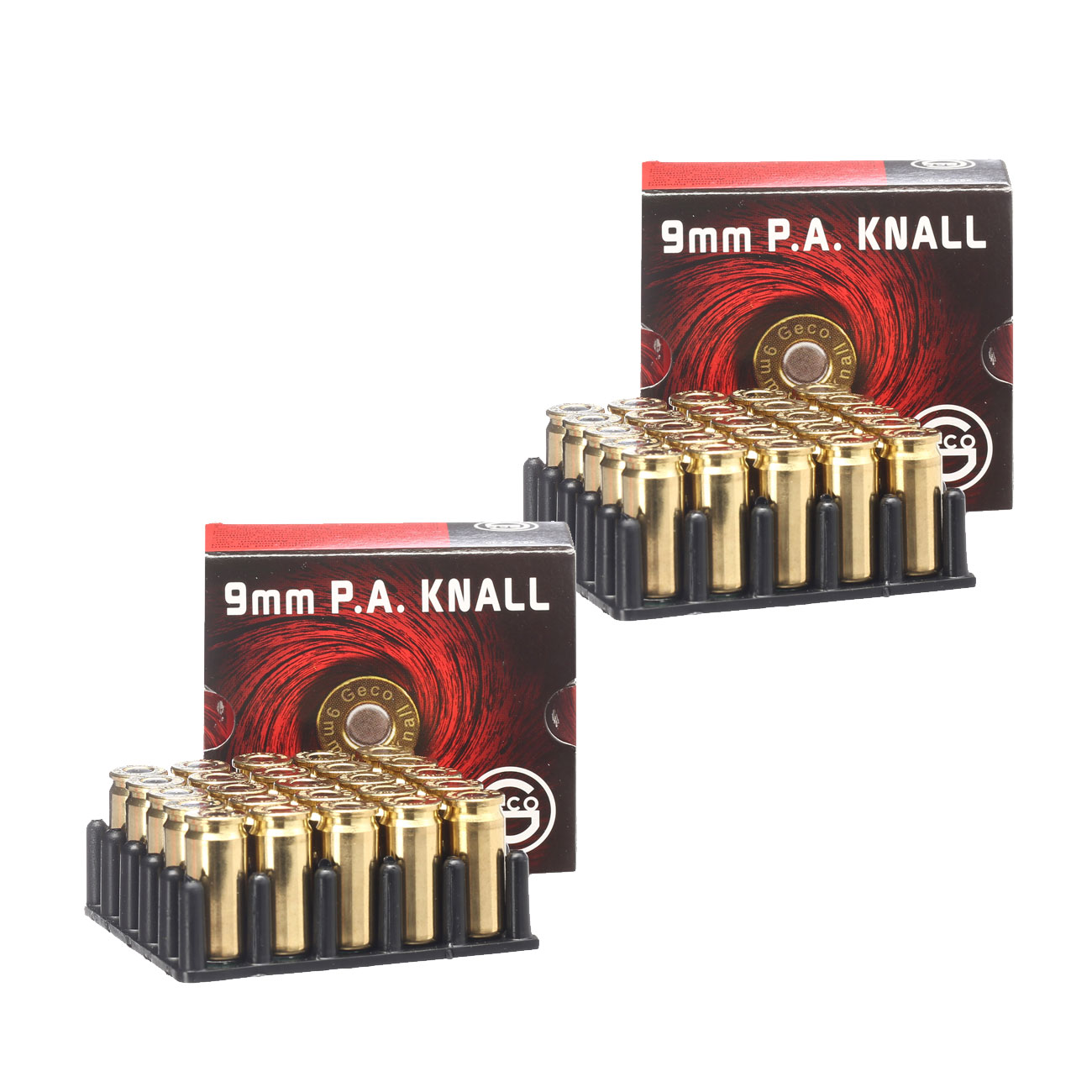 Geco Knallpatronen 9mm P.A.K. 2 x 25 Schuss