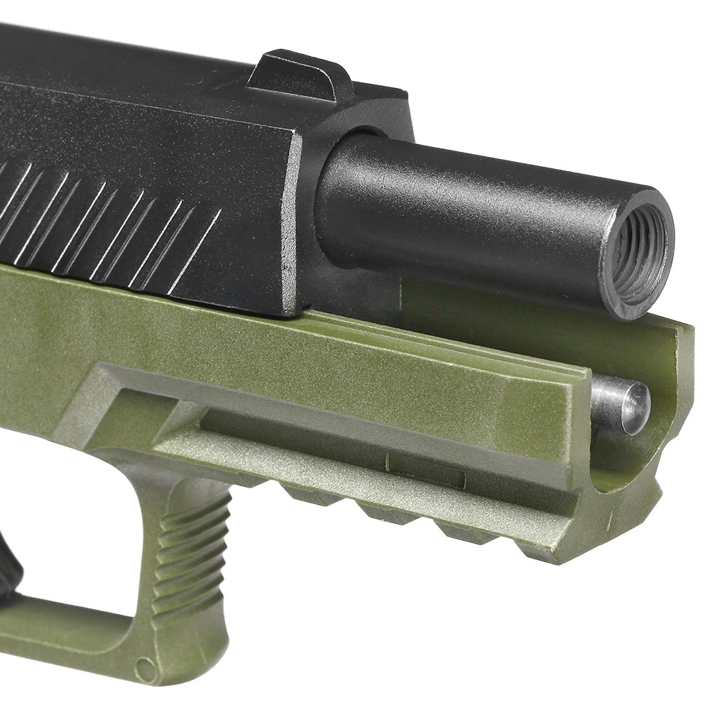 Sig Sauer P320 Schreckschuss Pistole 9mm P.A.K. OD Green inkl. Waffenkoffer Bild 8