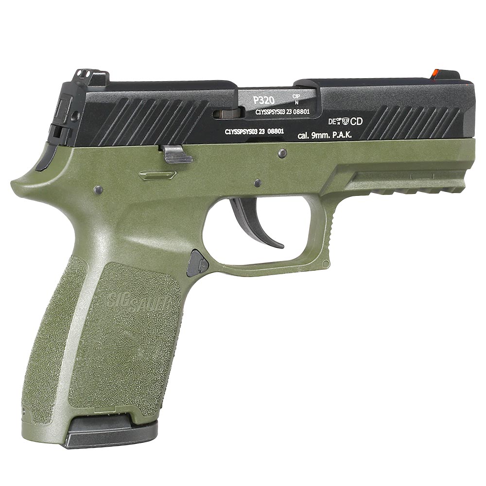 Sig Sauer P320 Schreckschuss Pistole 9mm P.A.K. OD Green inkl. Waffenkoffer Bild 9