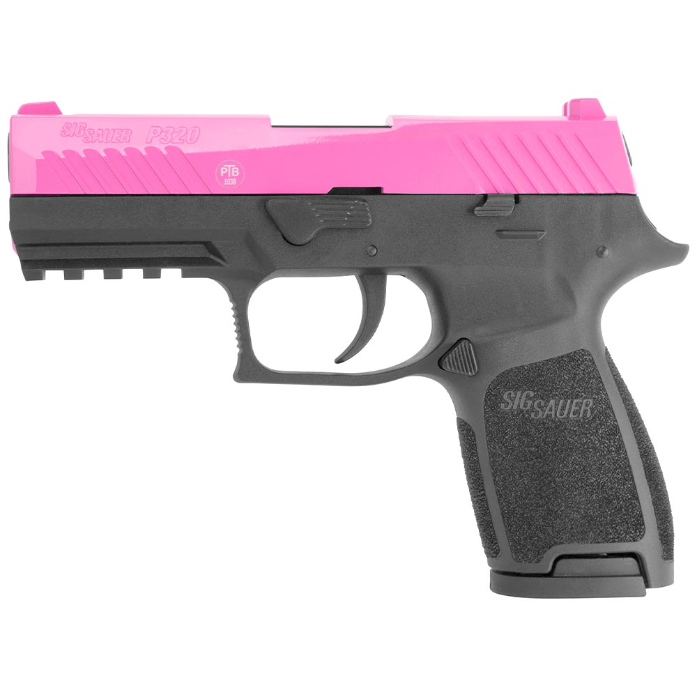 Sig Sauer P320 Schreckschuss Pistole 9mm P.A.K. pink inkl. Waffenkoffer