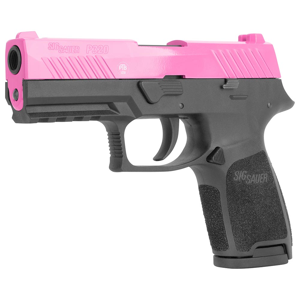 Sig Sauer P320 Schreckschuss Pistole 9mm P.A.K. pink inkl. Waffenkoffer Bild 1