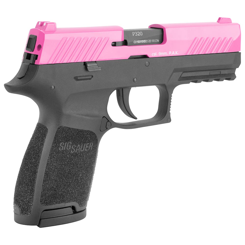 Sig Sauer P320 Schreckschuss Pistole 9mm P.A.K. pink inkl. Waffenkoffer Bild 3