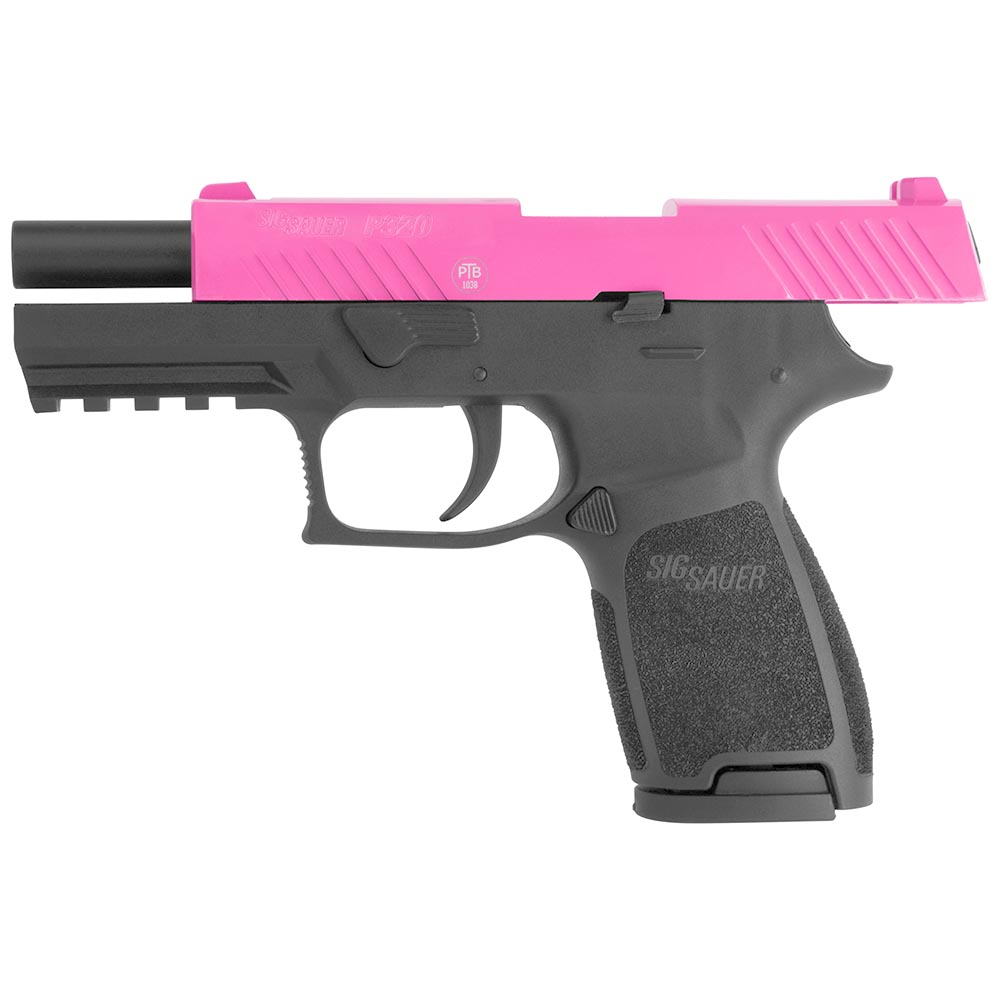 Sig Sauer P320 Schreckschuss Pistole 9mm P.A.K. pink inkl. Waffenkoffer Bild 4