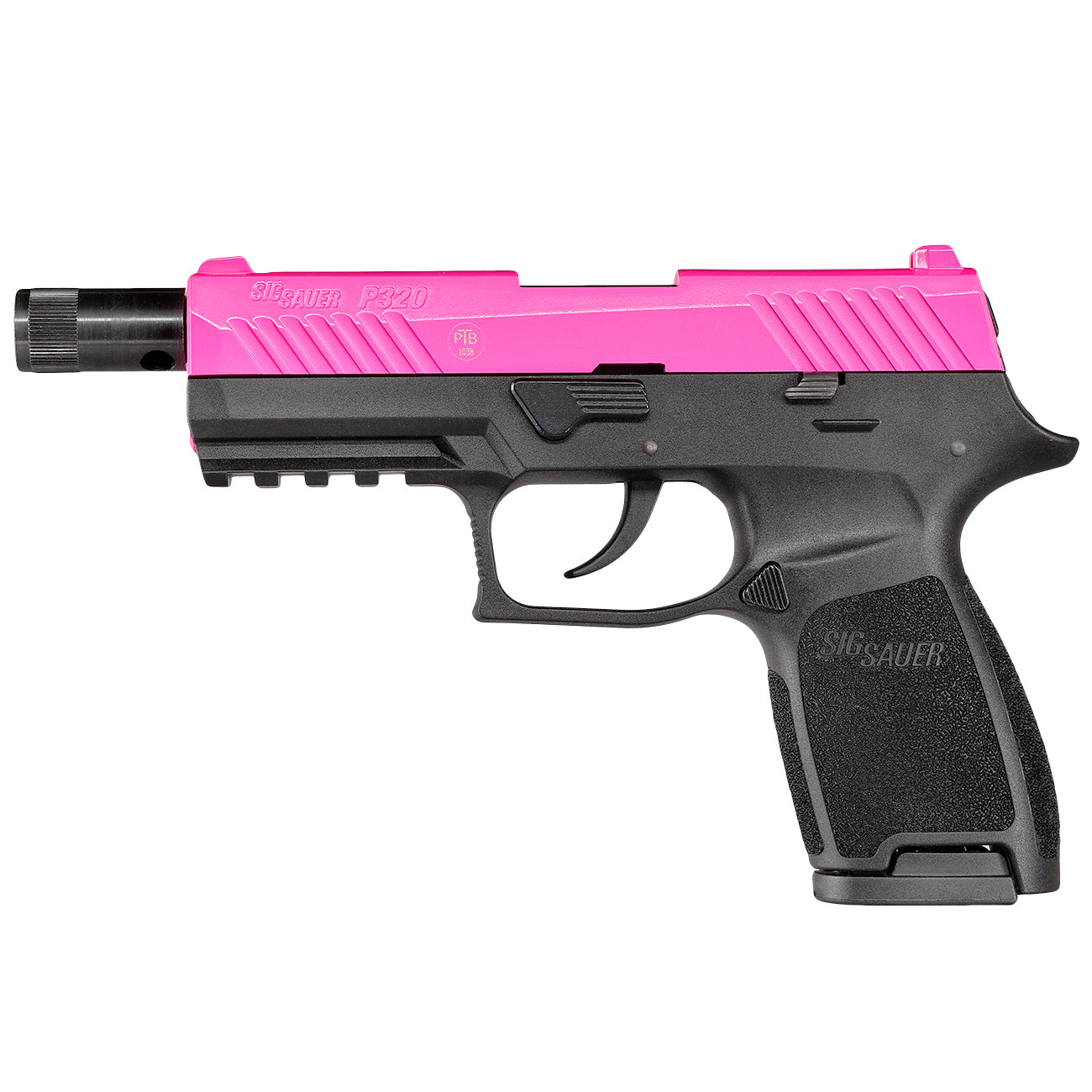 Sig Sauer P320 Schreckschuss Pistole 9mm P.A.K. pink inkl. Waffenkoffer Bild 10