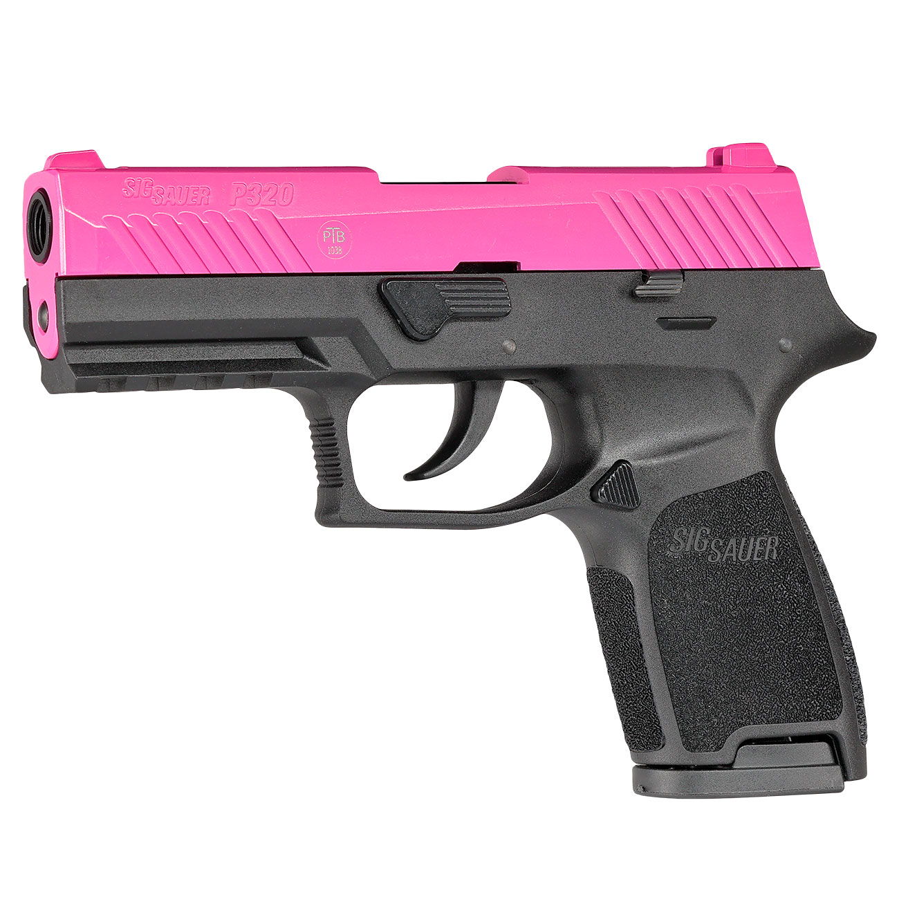 Sig Sauer P320 Schreckschuss Pistole 9mm P.A.K. pink inkl. Waffenkoffer Bild 2