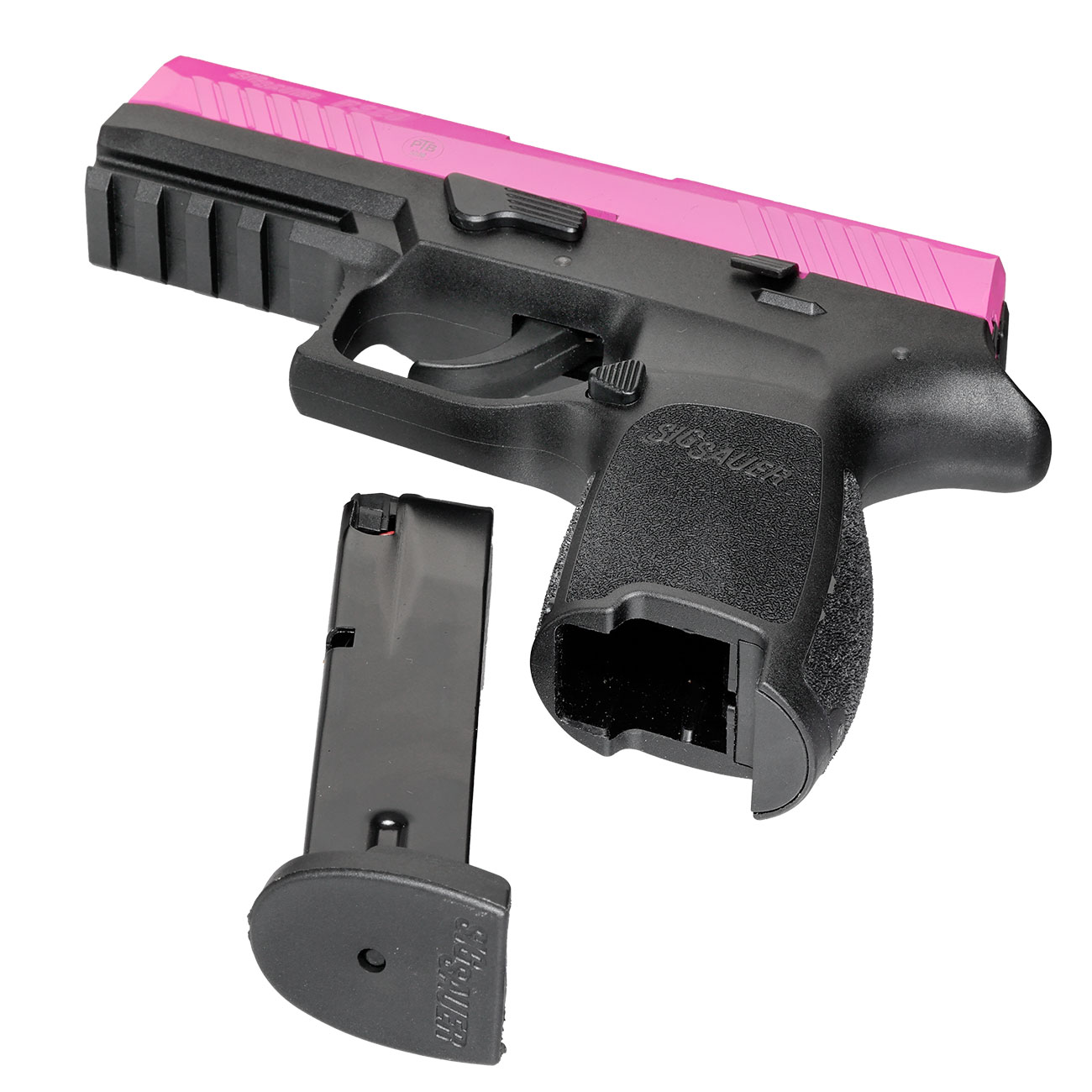 Sig Sauer P320 Schreckschuss Pistole 9mm P.A.K. pink inkl. Waffenkoffer Bild 6