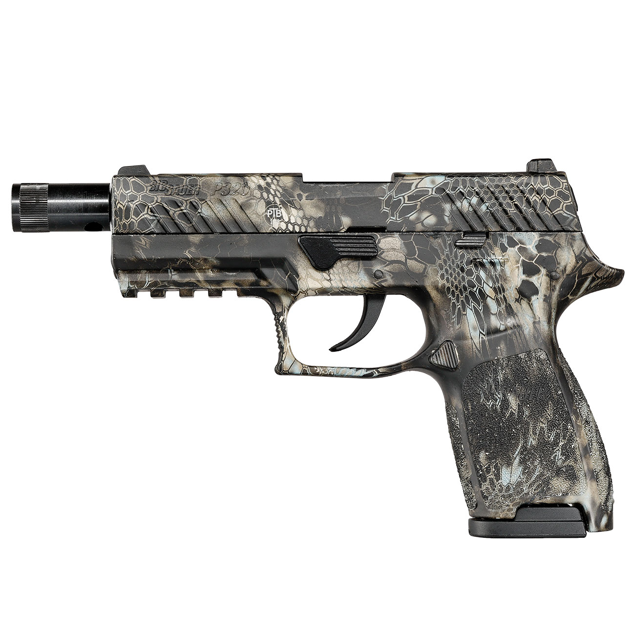 Sig Sauer P320 Schreckschuss Pistole 9mm P.A.K. Cobra camo inkl. Waffenkoffer Bild 10