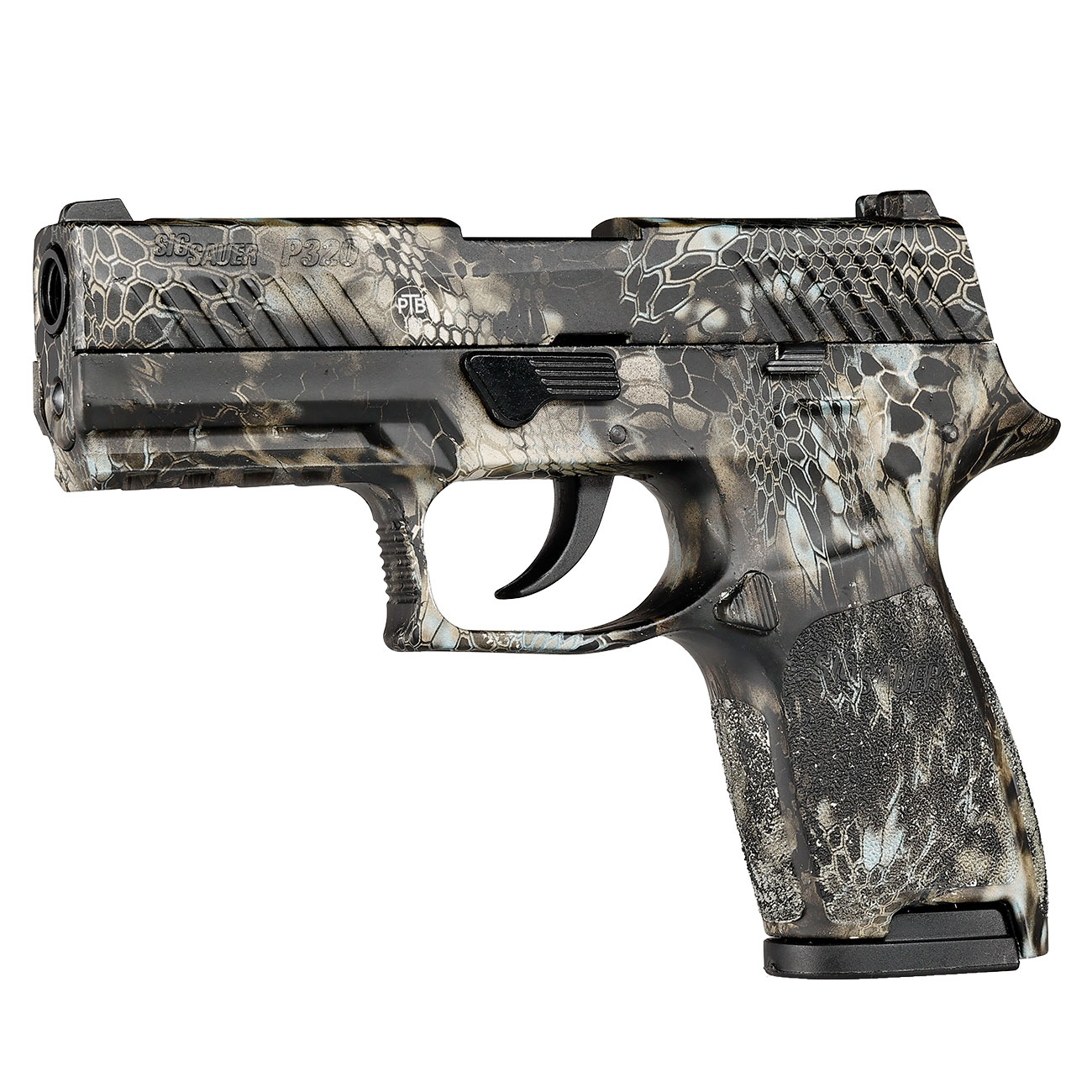 Sig Sauer P320 Schreckschuss Pistole 9mm P.A.K. Cobra camo inkl. Waffenkoffer Bild 2