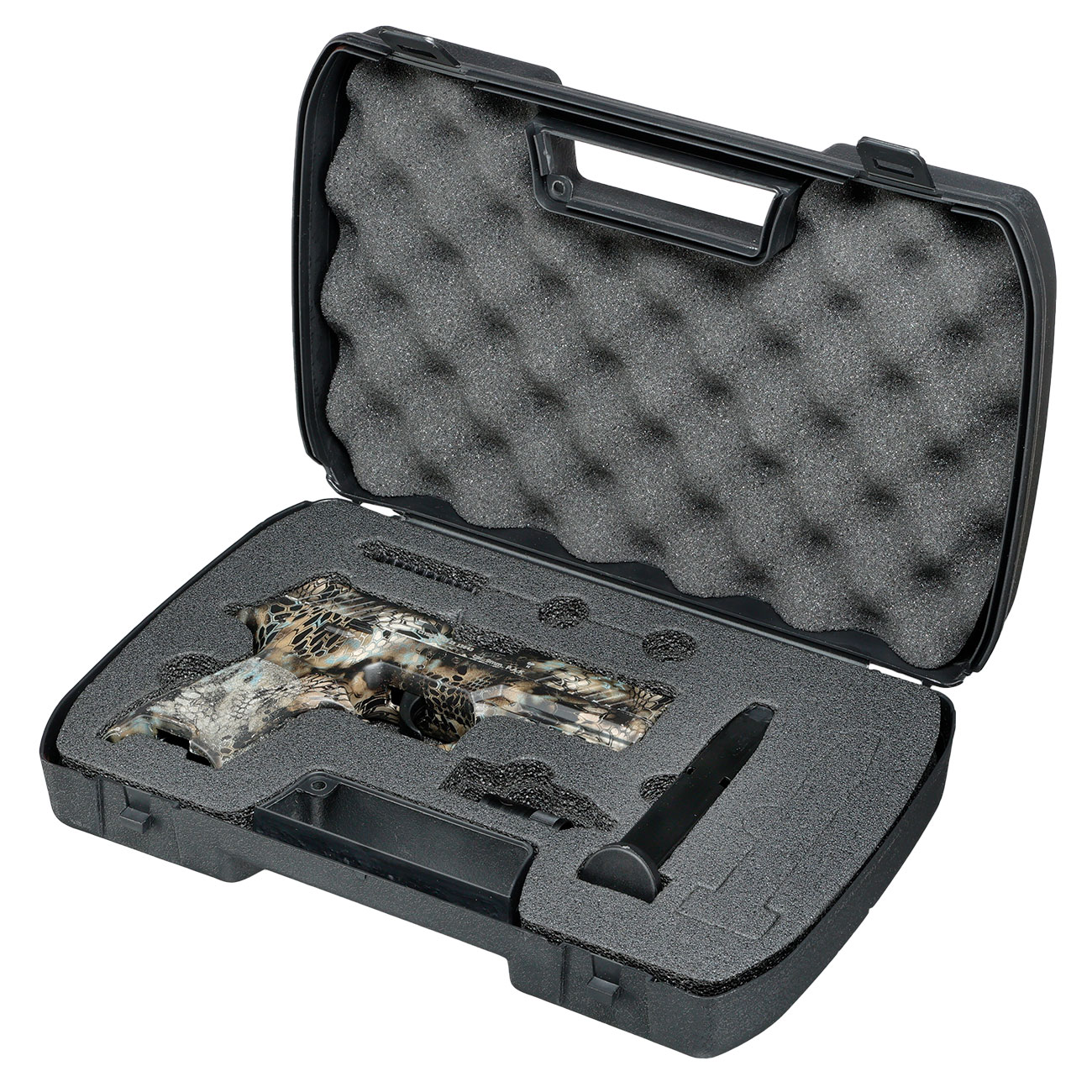 Sig Sauer P320 Schreckschuss Pistole 9mm P.A.K. Cobra camo inkl. Waffenkoffer Bild 4