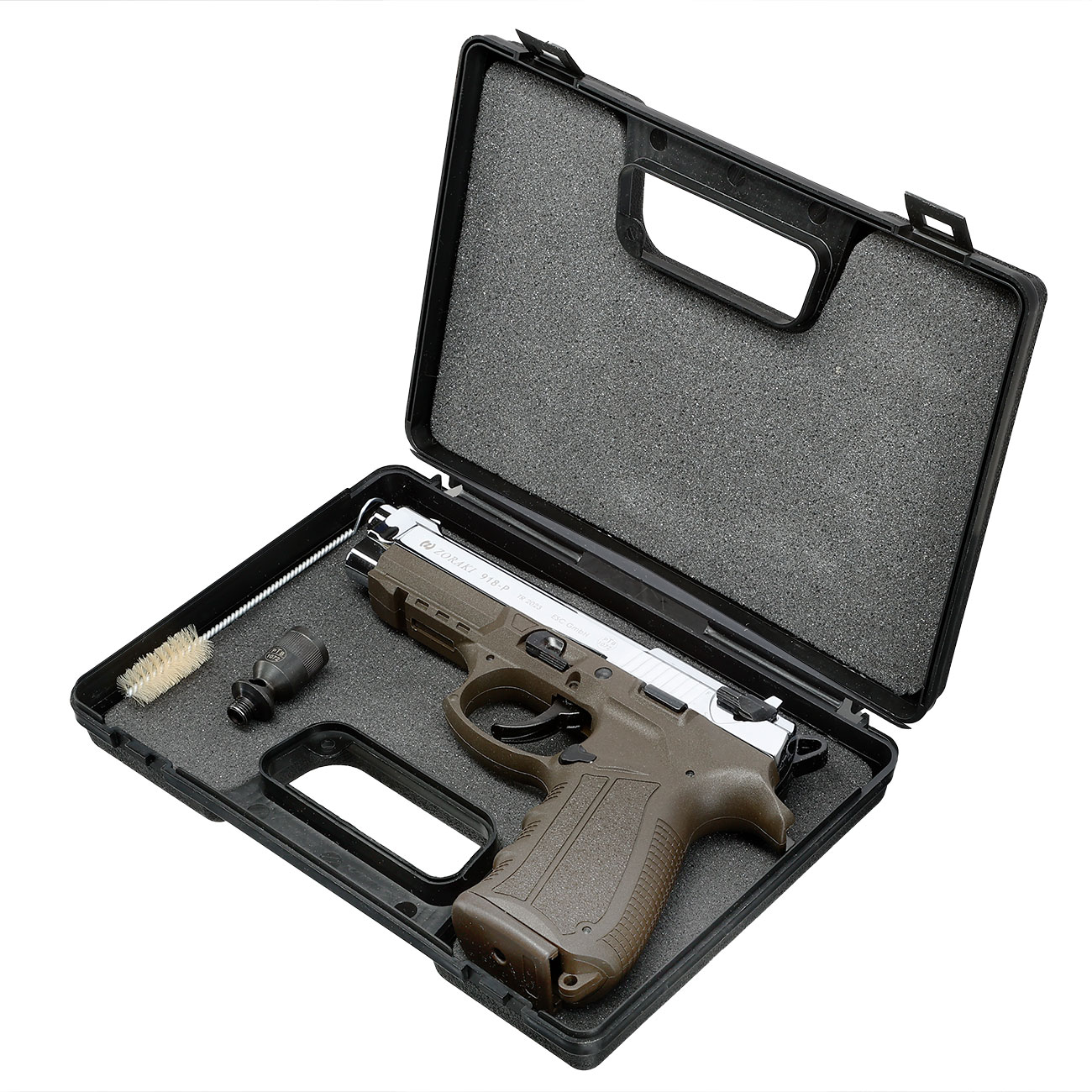 Zoraki 918 Schreckschuss-Pistole 9mm P.A. ODG chrom Bild 4